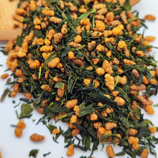 Genmaicha tè verde con riso soffiato