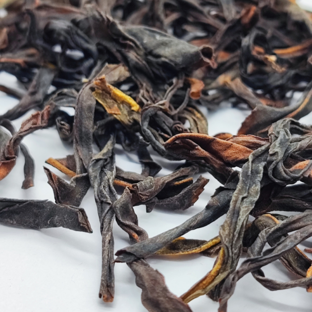 pomelo flower oolong dettaglio foglie